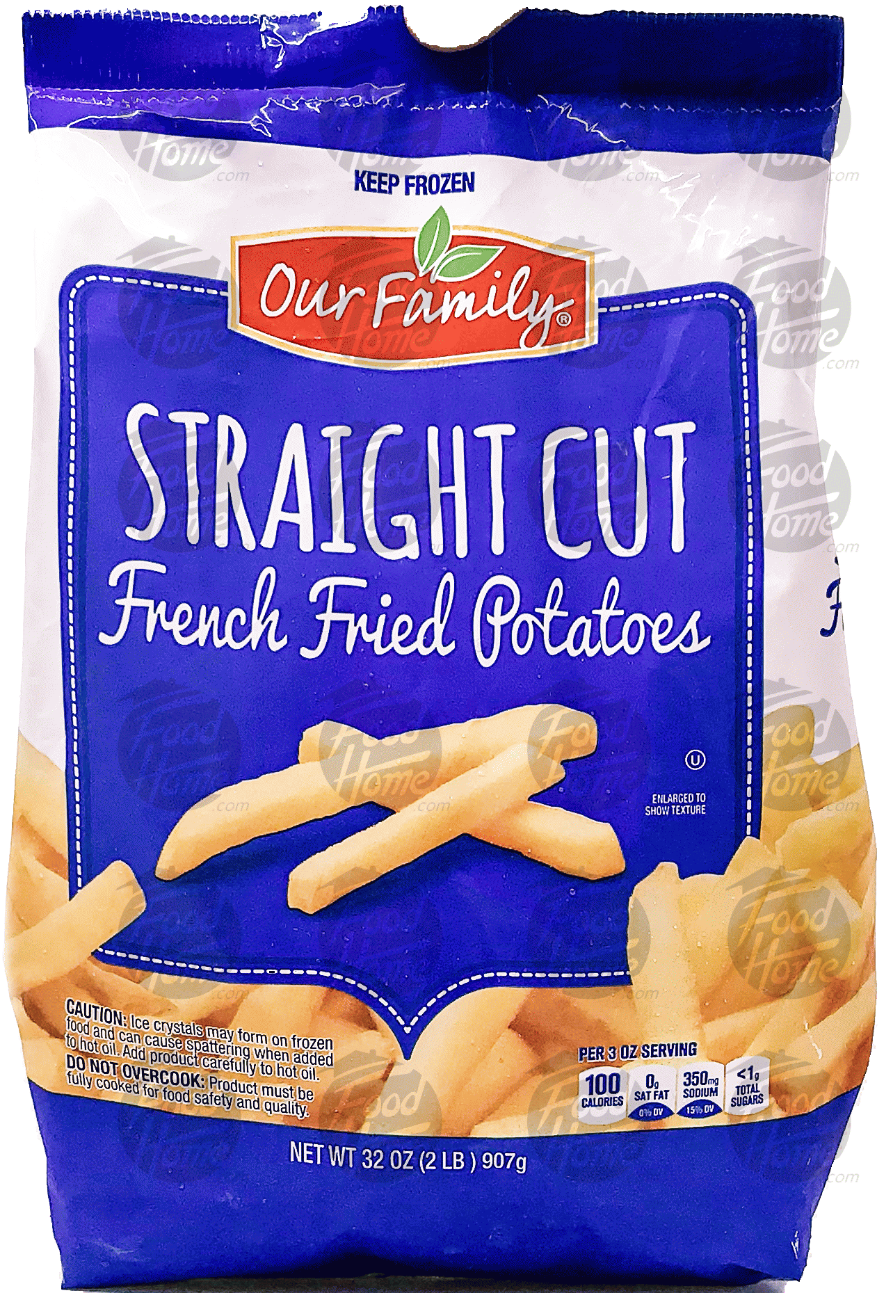 Our Family  french fried potatoes, straight cut Full-Size Picture